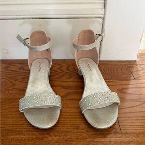 Sparkle girls heels size 5